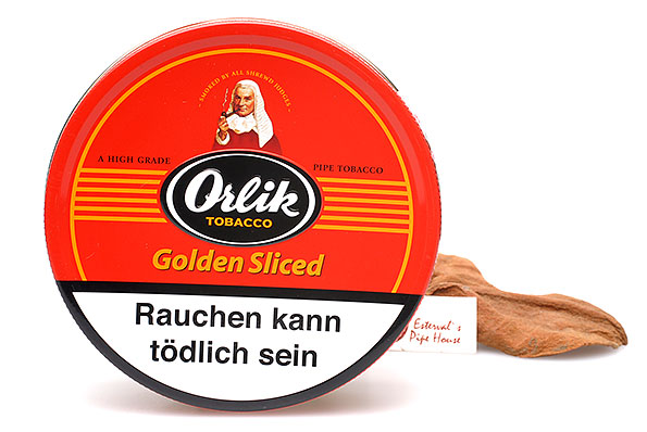 Orlik Golden Sliced Pipe tobacco 100g Tin Orlik Golden Sliced Pipe tobacco 100g Tin
